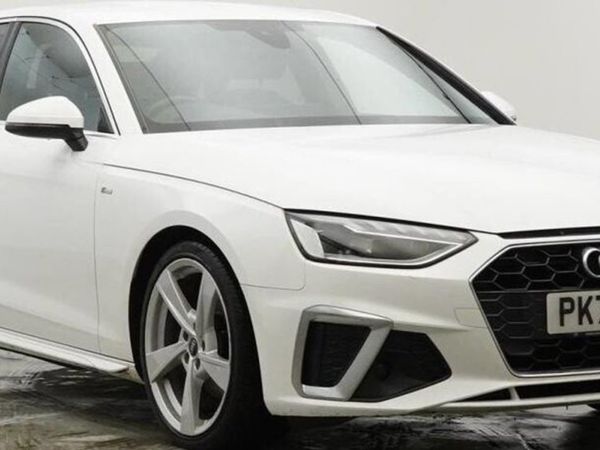 Audi A4 Saloon, Diesel, 2021, White
