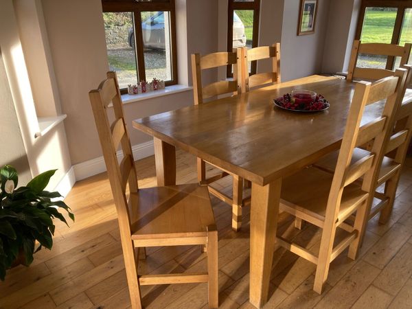 Table and chairs for sale in Co. Laois for 300 on DoneDeal