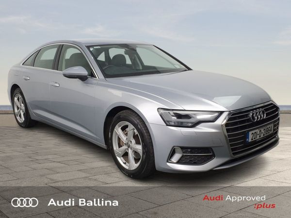 Audi A6 Saloon, Diesel, 2020, Silver
