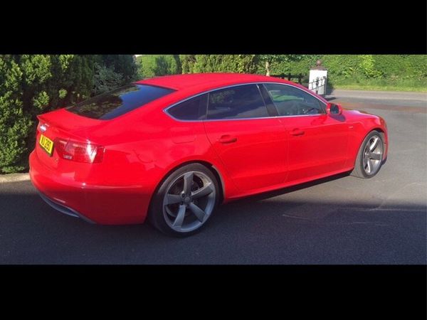 Audi A5 Hatchback, Diesel, 2013, Red