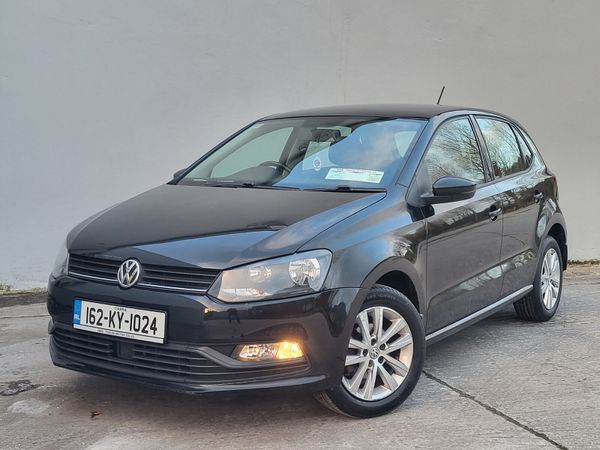 Volkswagen Polo Hatchback, Petrol, 2016, Black