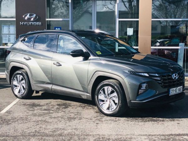 Hyundai Tucson SUV, Petrol Hybrid, 2021, Amazon Grey
