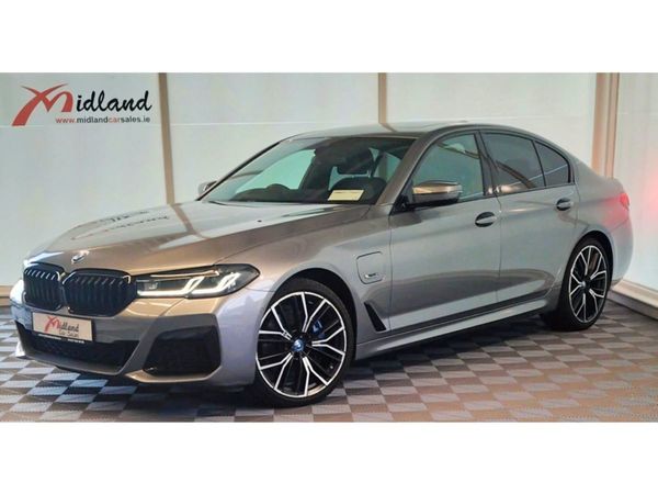 BMW 5-Series Saloon, Petrol Plug-in Hybrid, 2022, Grey