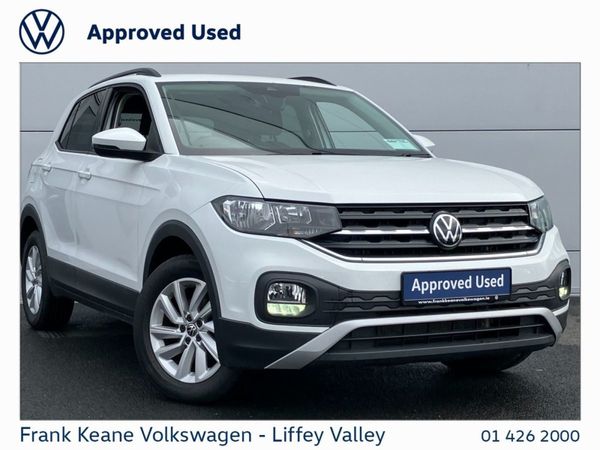Volkswagen T-Cross SUV, Petrol, 2023, White