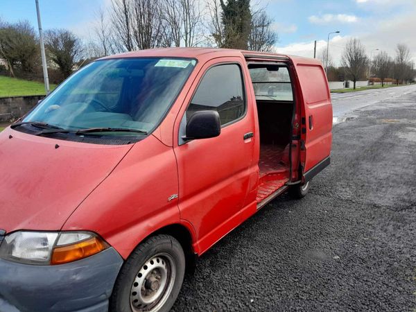 Toyota vans for hot sale sale done deal