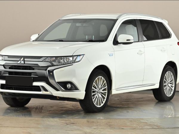 Mitsubishi Outlander SUV, Petrol Plug-in Hybrid, 2021, White
