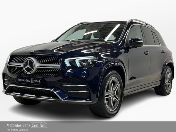 Mercedes-Benz GLE-Class SUV, Diesel Plug-in Hybrid, 2022, Blue