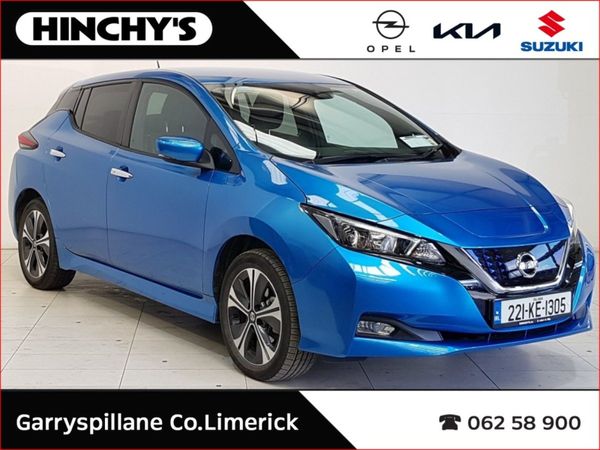 Nissan Leaf Hatchback, Electric, 2022, Blue