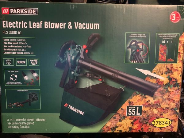 Parkside leaf store blower