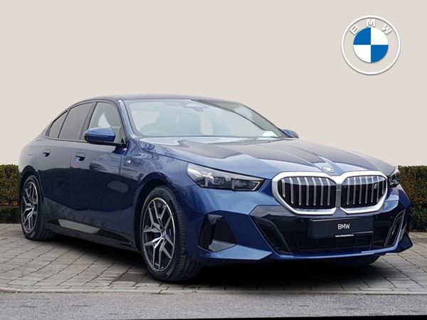 BMW i5 Saloon, Electric, 2024, Blue
