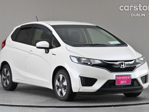 Honda Fit Hatchback, Hybrid, 2017, White
