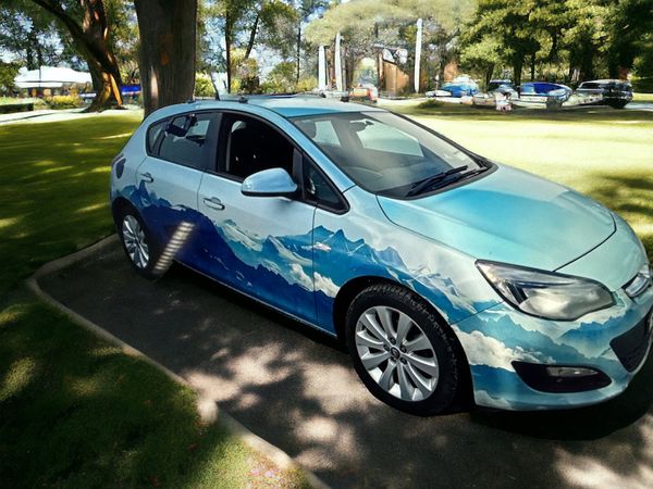 Opel Astra MPV, Petrol, 2014, Blue