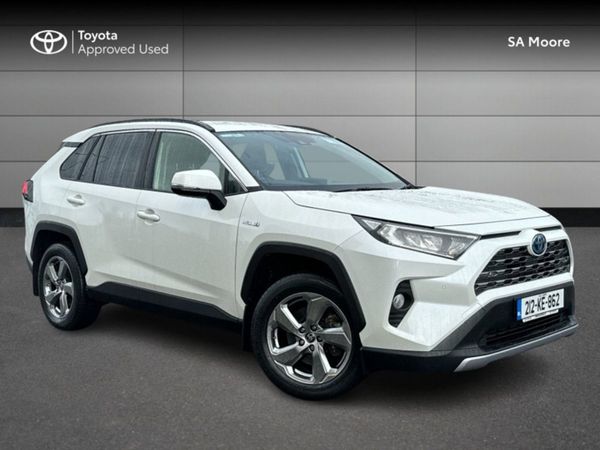 Toyota RAV4 SUV, Hybrid, 2021, White