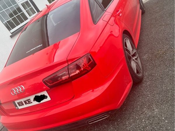 Audi A6 Saloon, Diesel, 2016, Red