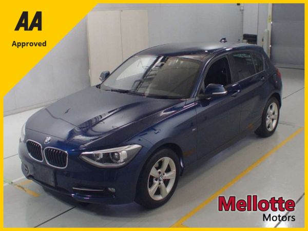 BMW 1-Series Hatchback, Petrol, 2014, Blue