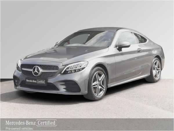 Mercedes-Benz C-Class Coupe, Petrol, 2019, Grey