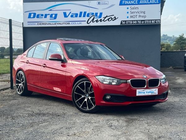 BMW 3-Series Saloon, Diesel, 2016, Red