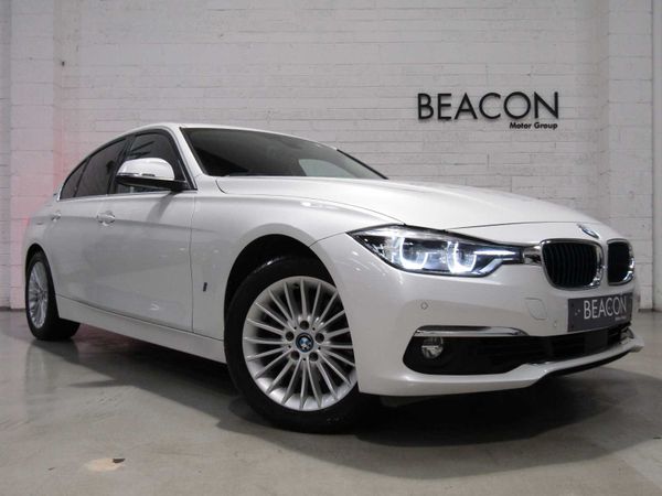 BMW 3-Series Saloon, Petrol, 2018, White