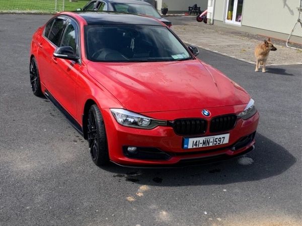 BMW 3-Series Saloon, Diesel, 2014, Red