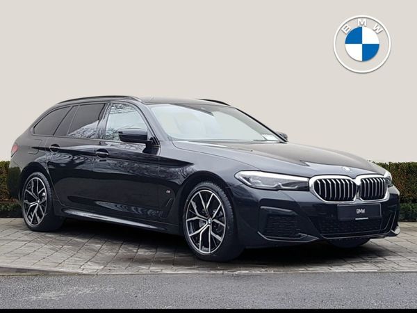 BMW 5-Series Touring, Diesel, 2024, Black