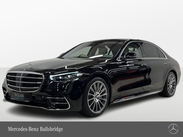 Mercedes-Benz S-Class Saloon, Petrol Plug-in Hybrid, 2024, Black