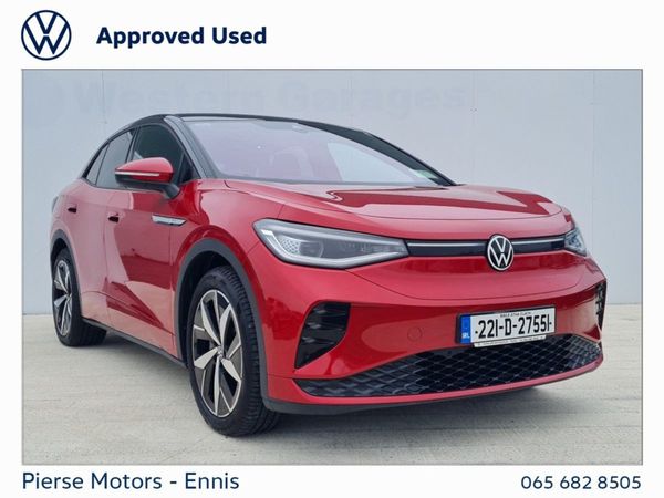 Volkswagen ID.5 Crossover, Electric, 2022, Red