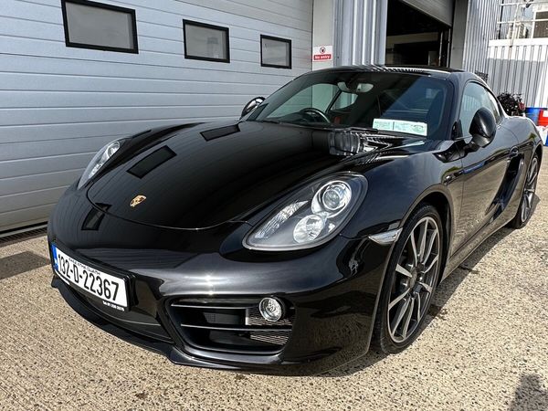 Porsche Cayman Coupe, Petrol, 2013, Black