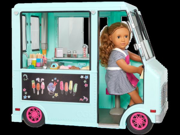 Our generation doll ice cream clearance truck