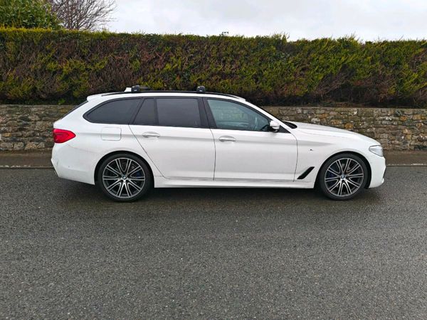 BMW 5-Series Estate, Diesel, 2018, White