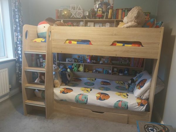 Oak bunk beds clearance for sale