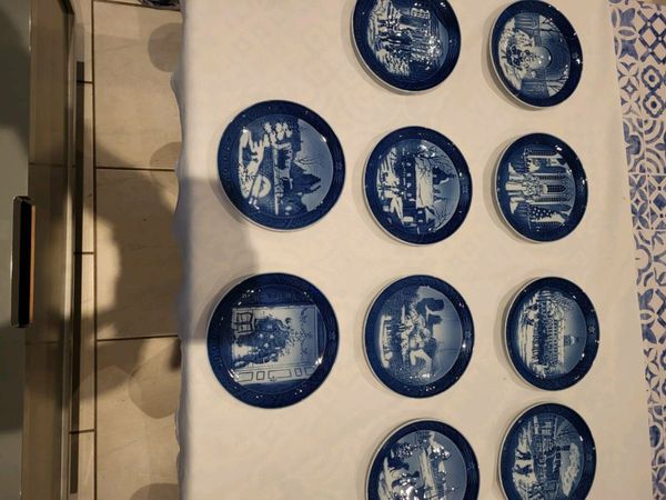 Royal copenhagen blue on sale plates