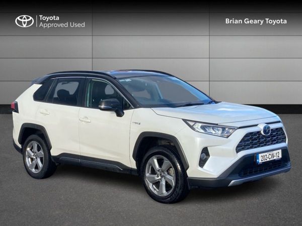 Toyota RAV4 SUV, Hybrid, 2020, White