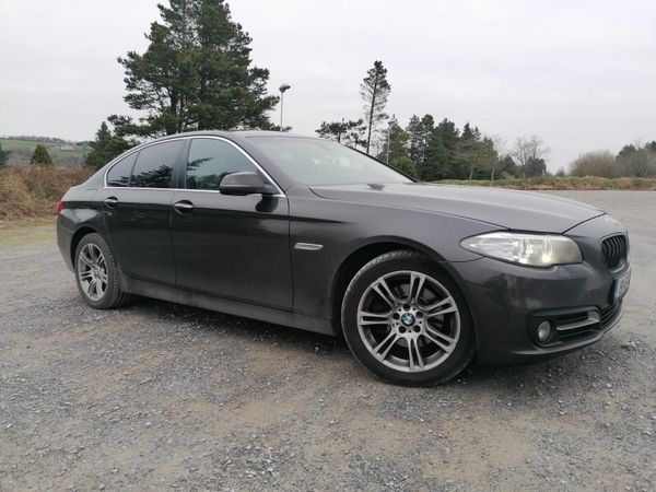 BMW 5-Series Saloon, Diesel, 2015, Brown