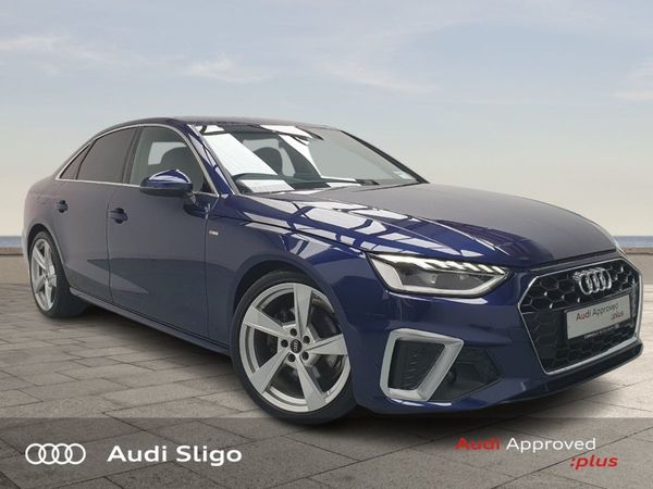 Audi A4 Saloon, Diesel, 2021, Blue