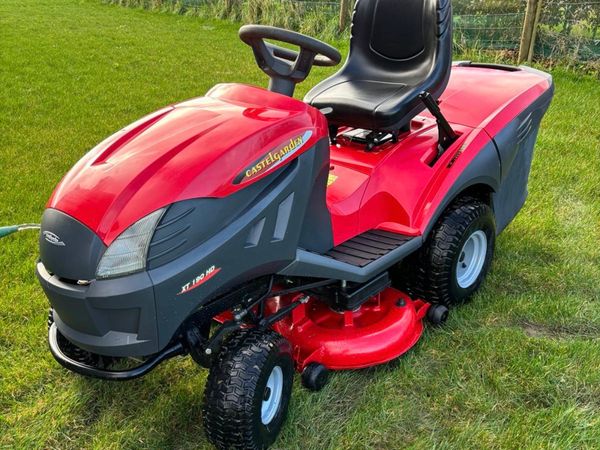 Second hand sit on lawn online mower