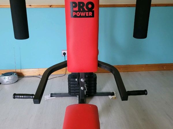 Pro power discount multi gym red