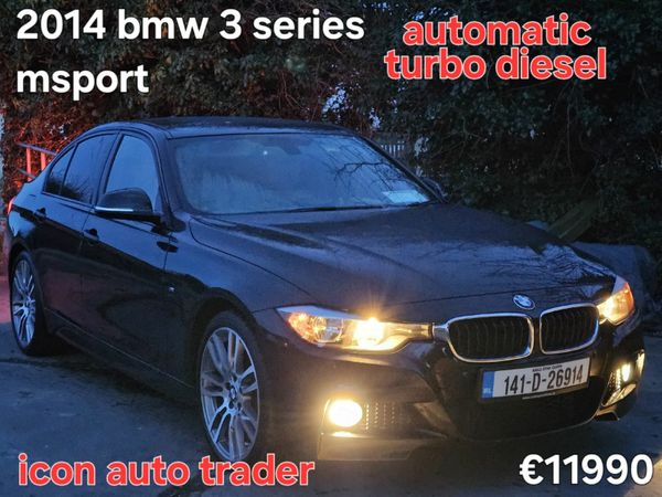 BMW 3-Series Saloon, Diesel, 2014, Black
