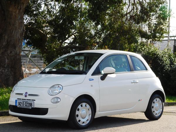 Fiat 500 Hatchback, Petrol, 2014, White