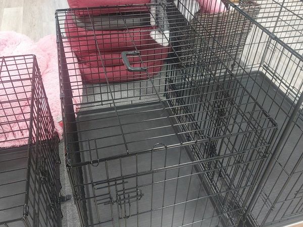 Used large hotsell dog cage