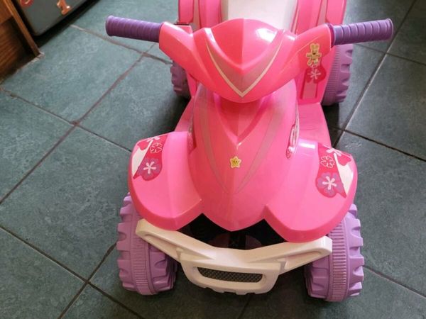 Pink quad bike store halfords