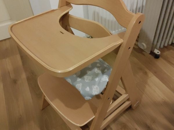 Hauck wooden high chair hot sale aldi