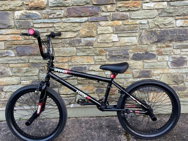 20 inch hyper spinner deals gloss black bmx bike