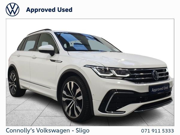 Volkswagen Tiguan SUV, Diesel, 2021, White