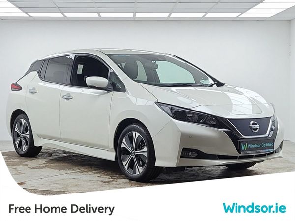 Nissan Leaf Hatchback, Electric, 2022, White