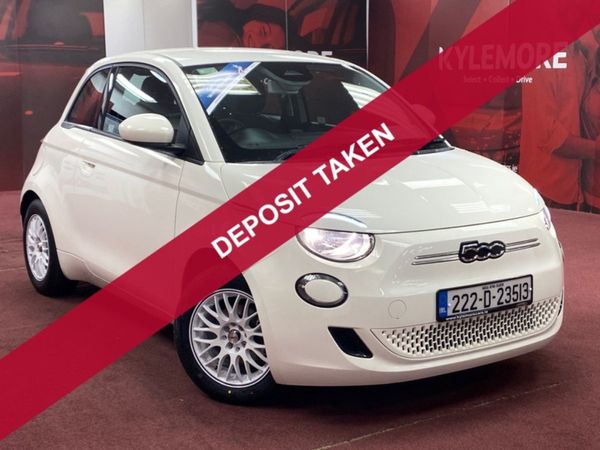 Fiat 500e online action