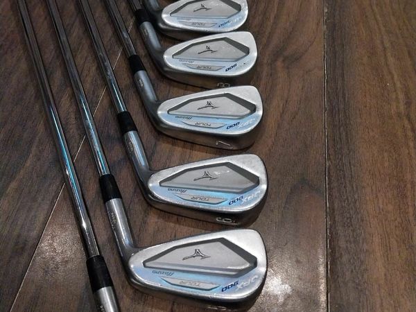 Mizuno irons on outlet tour