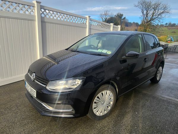 Volkswagen Polo Hatchback, Petrol, 2014, Black