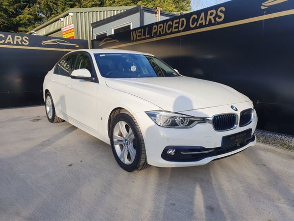 BMW 3-Series Saloon, Hybrid, 2017, White