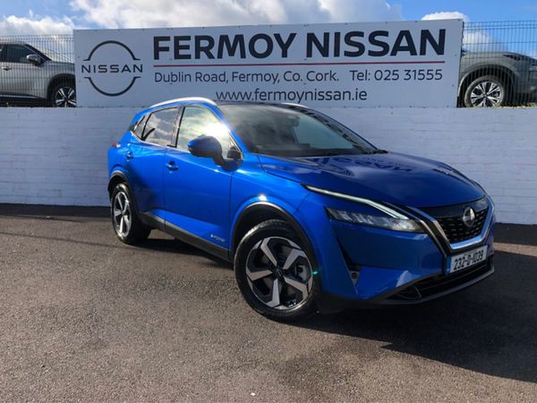 Nissan Qashqai SUV, Hybrid, 2023, Blue