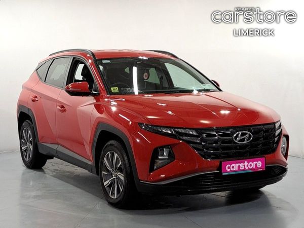 Hyundai Tucson SUV, Petrol Hybrid, 2021, Red